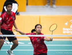 Indonesia Raih Emas Bulu Tangkis Ganda Campuran di Asian Youth Games 2025, Kalahkan Hong Kong
