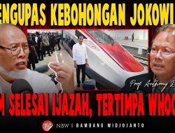 Analisis Ijazah & Proyek WHOOSH: Anthony Budiawan & Bambang Widjoanto Beberkan Fakta