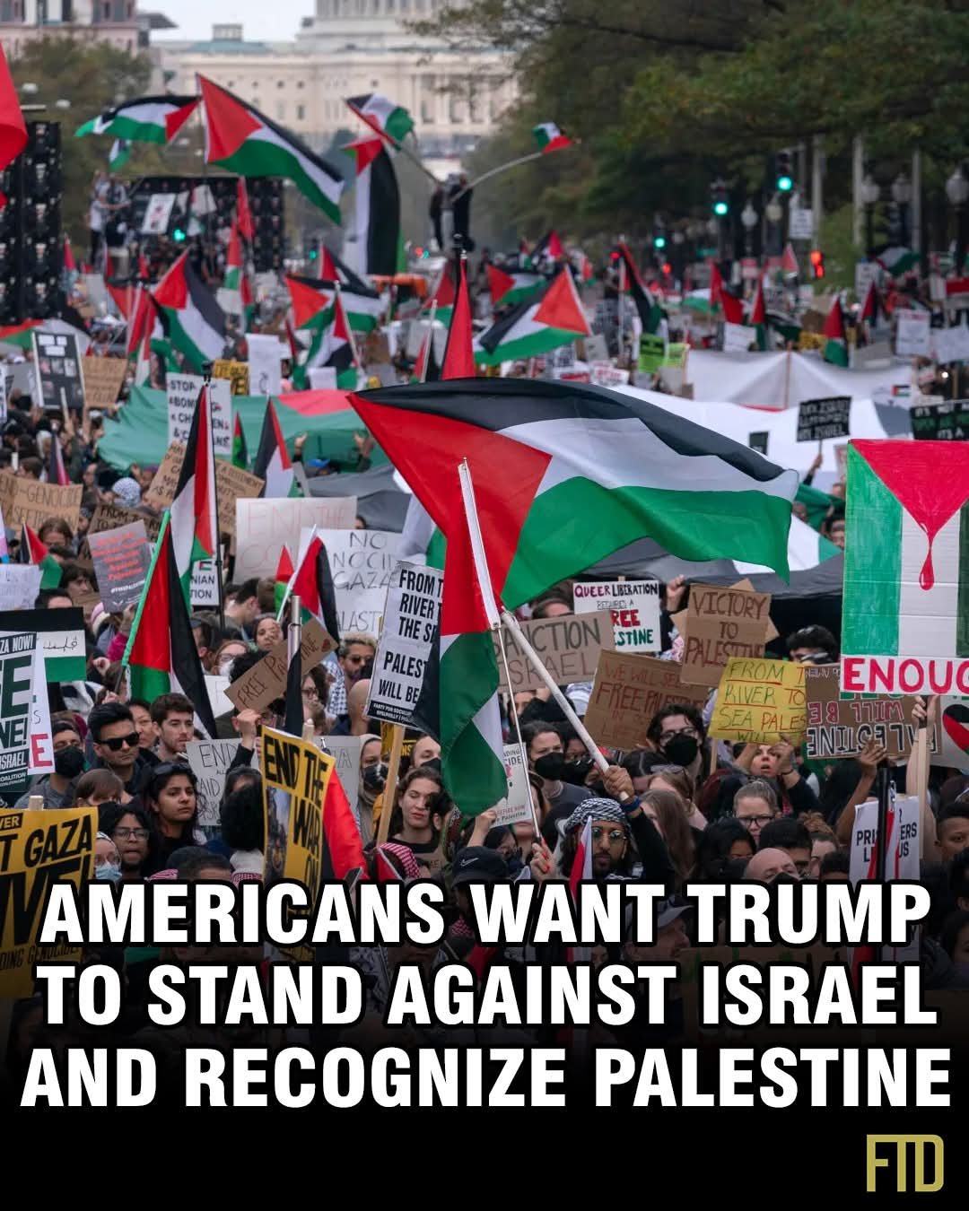 Survei Terbaru: 59% Warga AS Dukung Pengakuan Negara Palestina