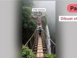 Viral! Video Jembatan Gantung Putus di Bali Ternyata Hoax AI, Begini Cara Membedakan yang Asli dan Palsu