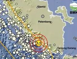 Gempa Magnitudo 3.5 Guncang Kaur Bengkulu Hari Ini, BMKG: Waspada Gempa Susulan