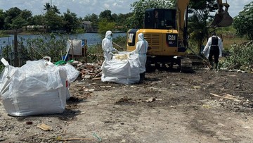 Kebocoran Cesium-137 di Cikande: KLH Lakukan Penyemenan dan Pemagaran Lokasi