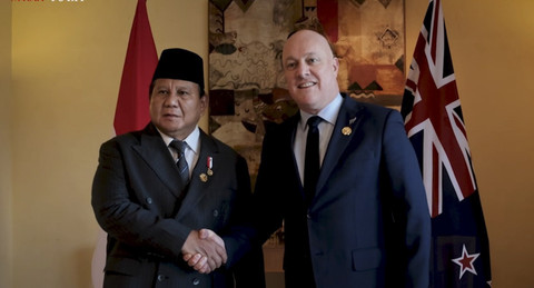 Prabowo dan PM Selandia Baru Perkuat Kemitraan, Bahas Kerja Sama Perdagangan hingga Pendidikan
