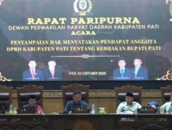 DPRD Pati Putuskan Bupati Sudewo Tak Dimakzulkan, Ini Hasil Suara dan Alasan