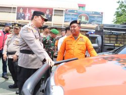 Polres Pelabuhan Tanjung Priok Siagakan 120 Personel & Sarana Tanggap Bencana