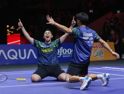 Sabar/Reza Kalahkan Unggulan Pertama Hylo Open 2025, Lolos ke Semifinal