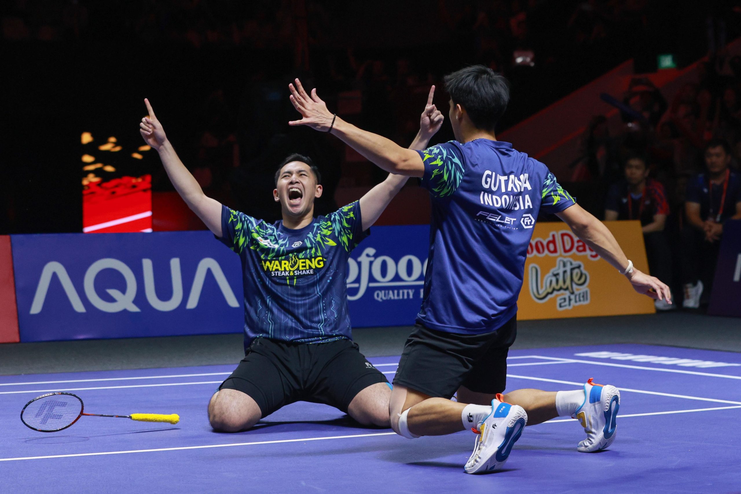 Sabar/Reza Kalahkan Unggulan Pertama Hylo Open 2025, Lolos ke Semifinal