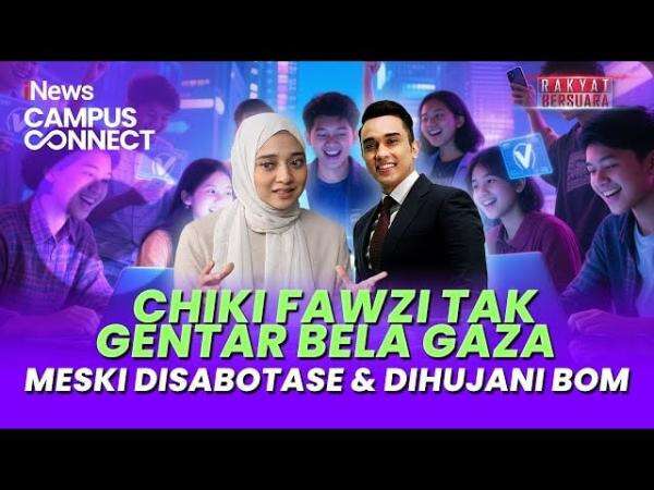 Chiki Fawzi Ungkap Misi Global Sumud Flotilla dan Strategi Israel di Gaza