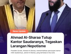 Presiden Suriah Tutup Paksa Bisnis Saudaranya, Jamal Al-Sharaa, dalam Gebrakan Anti-Korupsi
