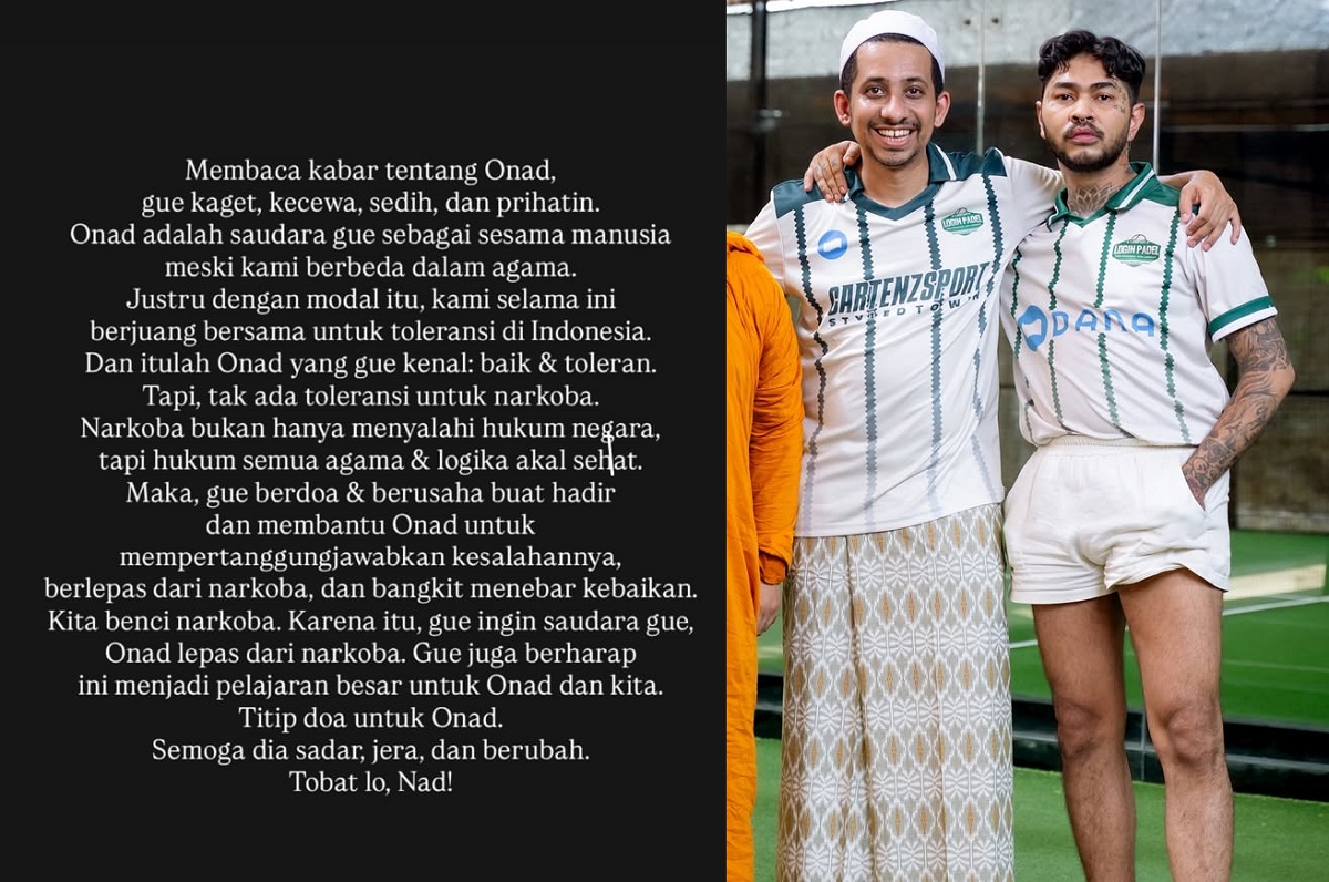 Onadio Leonardo Ditangkap karena Narkoba: Kronologi, Barang Bukti, dan Reaksi Husein Jafar