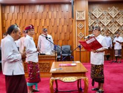 Gubernur Koster Lantik I Kadek Mudarta Jadi Kadishub Bali, Prioritas Atasi Macet Sarbagita