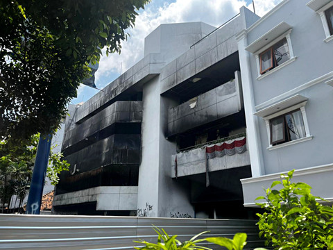 Kerangka Manusia Ditemukan di Gedung Kwitang yang Terbakar Saat Demo Ricuh