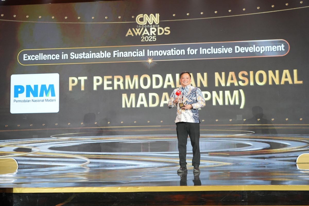 PNM Raih Penghargaan di CNN Indonesia Awards 2025 Berkat Inovasi Orange Bonds