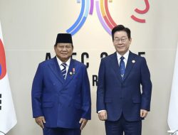 Prabowo Subianto Bahas Kerja Sama & K-Pop dengan Presiden Korsel di KTT APEC 2025