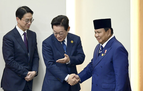Prabowo Bahas Lanjutan Proyek KF-21 dan Kerja Sama Ekonomi dengan Presiden Korsel