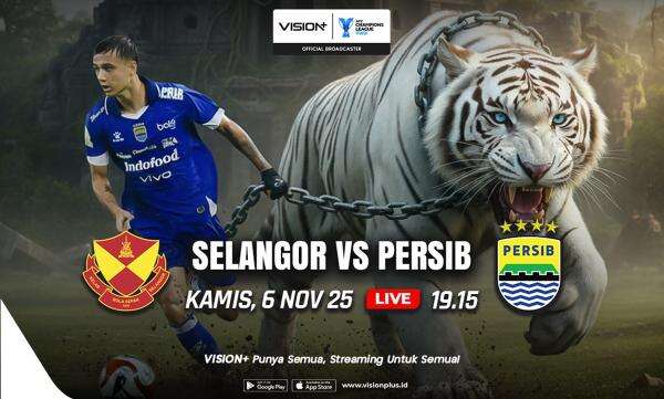 Jadwal & Link Live Streaming Selangor FC vs Persib Bandung AFC Champions League 2 2025/26