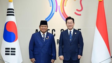Prabowo Bahas Proyek KF-21 Boramae dengan Korsel di KTT APEC 2025