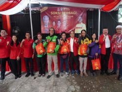 SOKSI Bagikan 1.600 Paket Sembako untuk Driver Ojol di Jakarta, Ini Kata Misbakhun