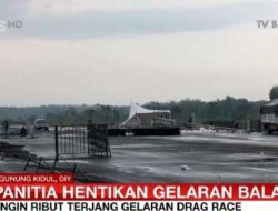 Tenda Drag Race Gunungkidul Roboh Diterjang Angin Kencang, Sejumlah Mobil Rusak
