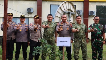 Sinergi TNI-Polri di Siak: Danrem 031/Wira Bima Dukung Penuh Program Green Policing