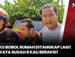 Residivis Spesialis Bobol Rumah Lewat Atap Diciduk Polresta Padang, 8 TKP Terungkap