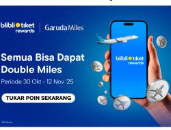 Tukar Blibli Tiket Points ke GarudaMiles untuk Liburan Impian
