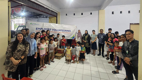 BPJS Ketenagakerjaan Manado Beri Bantuan ke Panti Asuhan Bakti Kasih Karunia