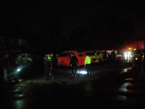 Kebakaran Hebat di Cianjur Ludeskan 6 Ruko dan Pos Lantas, Diduga Dipicu Truk Tangki BBM Terguling