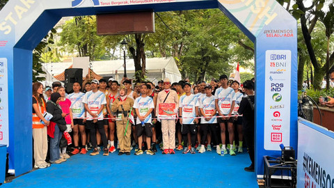 November Run 2025: Ribuan Pelari Kenang Pahlawan di TMII, Hadirkan Menteri Sosial