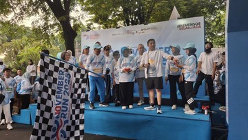 November Run Kemensos 2025: Lari untuk Pahlawan di TMII, Diikuti Gus Ipul