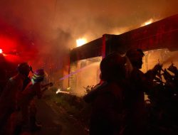 Kebakaran Gudang Rongsokan di Bandar Lampung Diduga Akibat Puntung Rokok, Kerugian Rp10 Juta