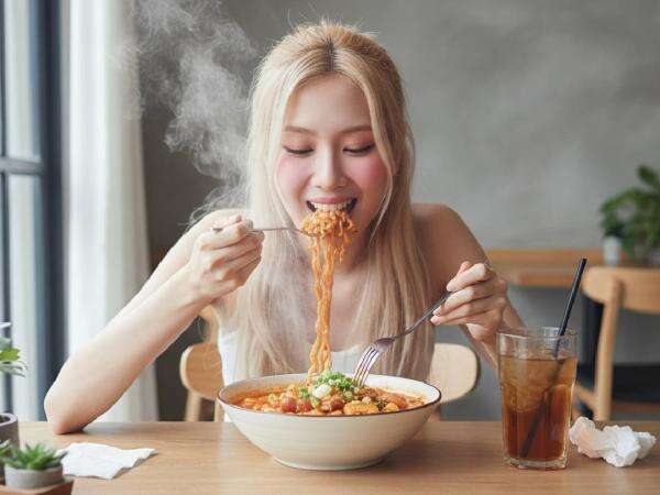 Viral! Rose BLACKPINK Makan Nasi Goreng di Jakarta, BLINK Prediksi Seblak di Day 2