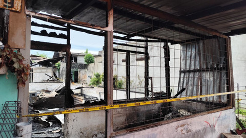 Kebakaran Medan Polonia Hanguskan 4 Rumah, Kerugian Rp 700 Juta
