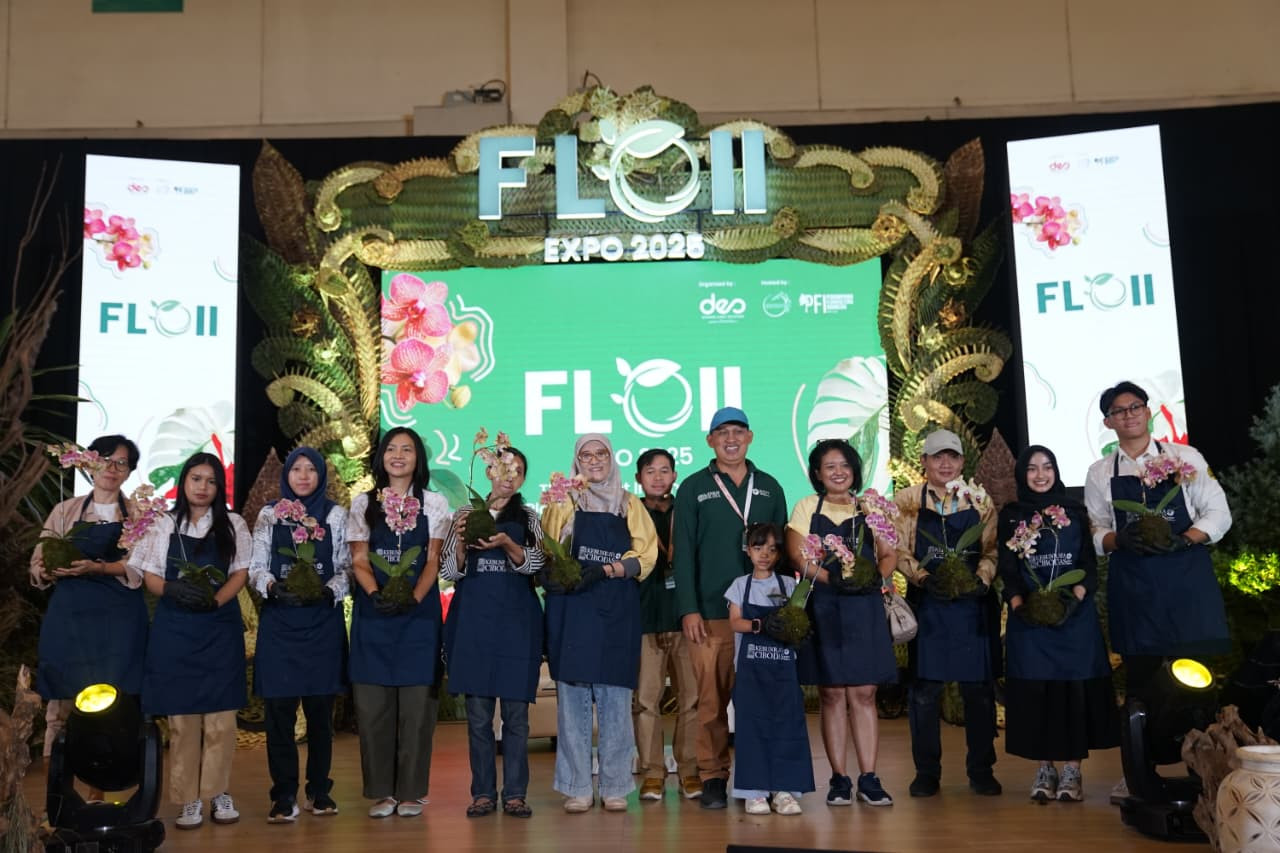 BRI Dukung Ekonomi Hijau di FLOII Expo 2025, Dorong Industri Hortikultura Nasional