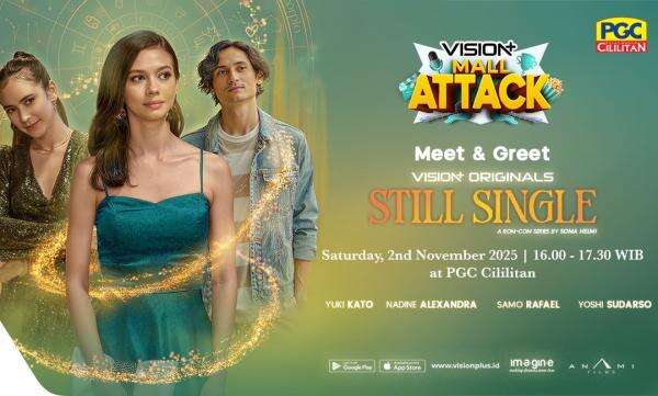 Vision+ Mall Attack Still Single: Meet & Greet Yuki Kato di PGC Cililitan 2 November 2025