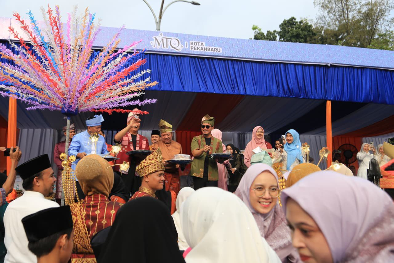 MTQ ke-57 Pekanbaru 2025 Pecahkan Rekor MURI, Pawai Taaruf 30 Ribu Peserta