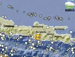 Gempa Wonogiri 3.6 SR: Pusat Gempa di Kedalaman 122 Km, BMKG Imbau Waspada