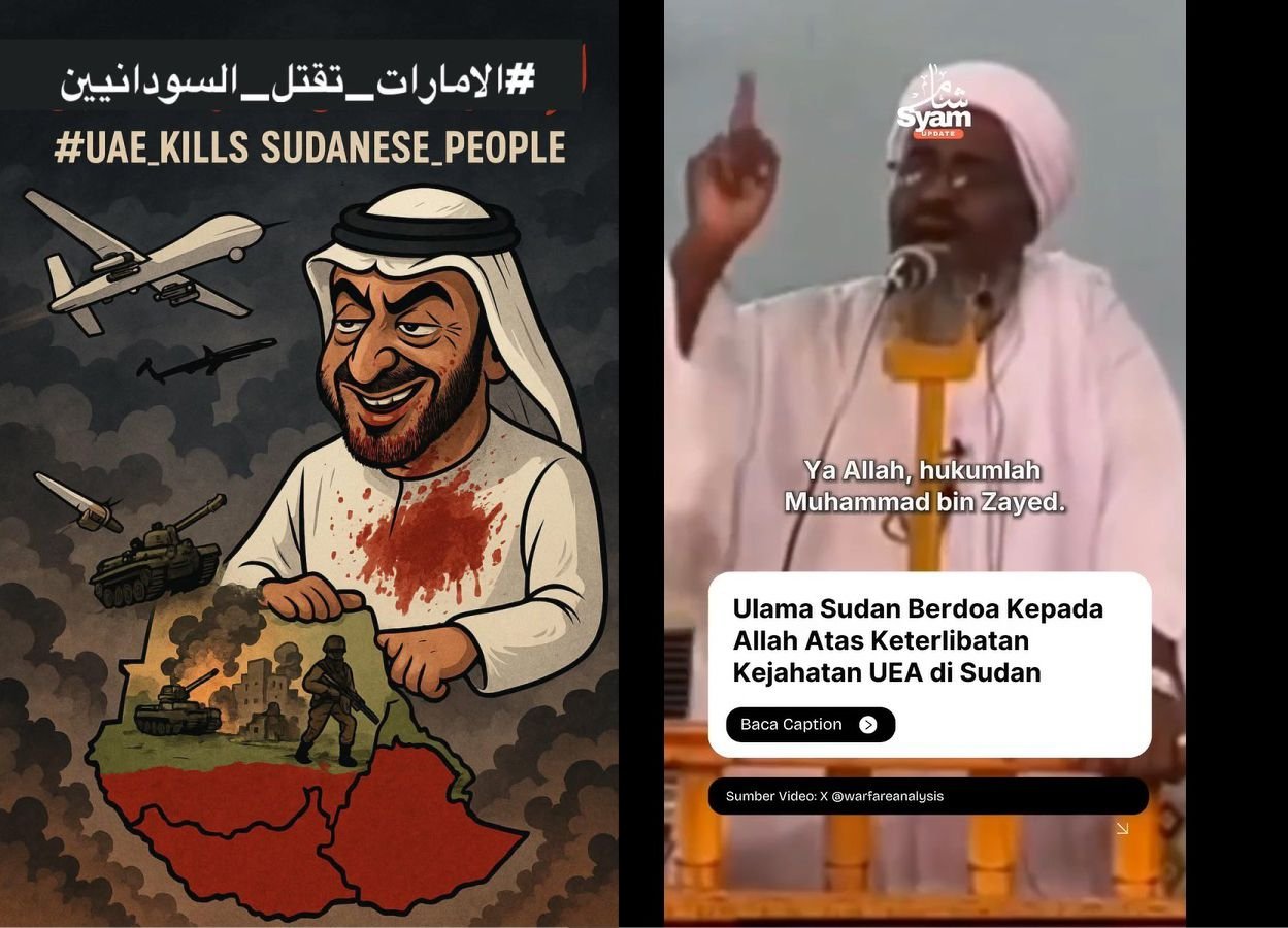 Krisis Sudan: Rakyat Menderita, Kekayaan Alam Dirampas ke Dubai