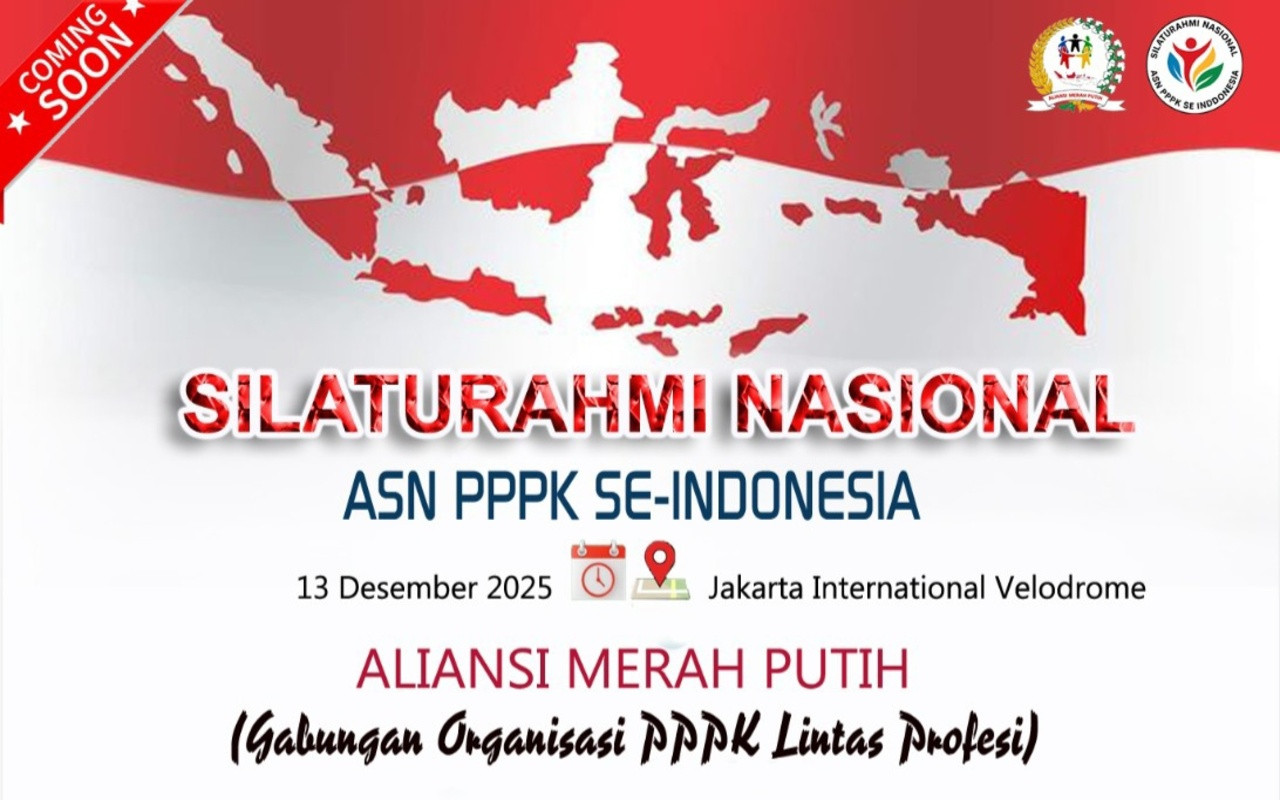 Aliansi Merah Putih Gelar Aksi Nasional 2025: Perjuangan Alih Status PPPK ke PNS di Istora Senayan
