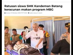 Keracunan Massal Siswa SMK di Batang: Ini Penyebab dan Masalah Dasar Program MBG