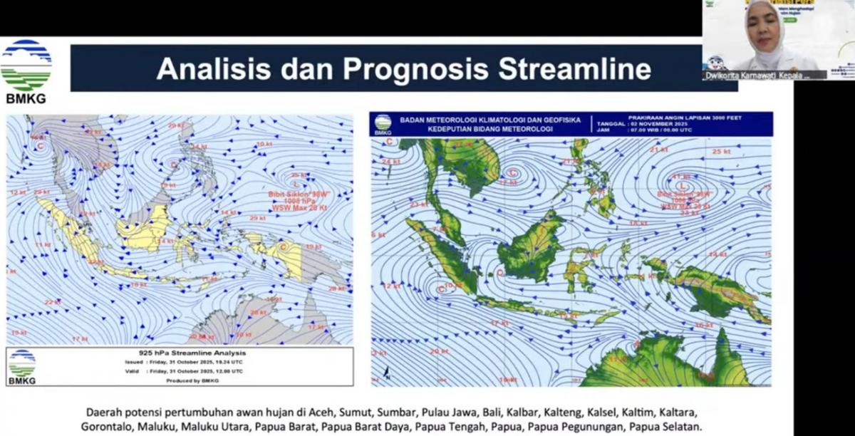 4 Faktor BMKG Penyebab Hujan Lebat hingga Ekstrem, Puncaknya 1-7 November