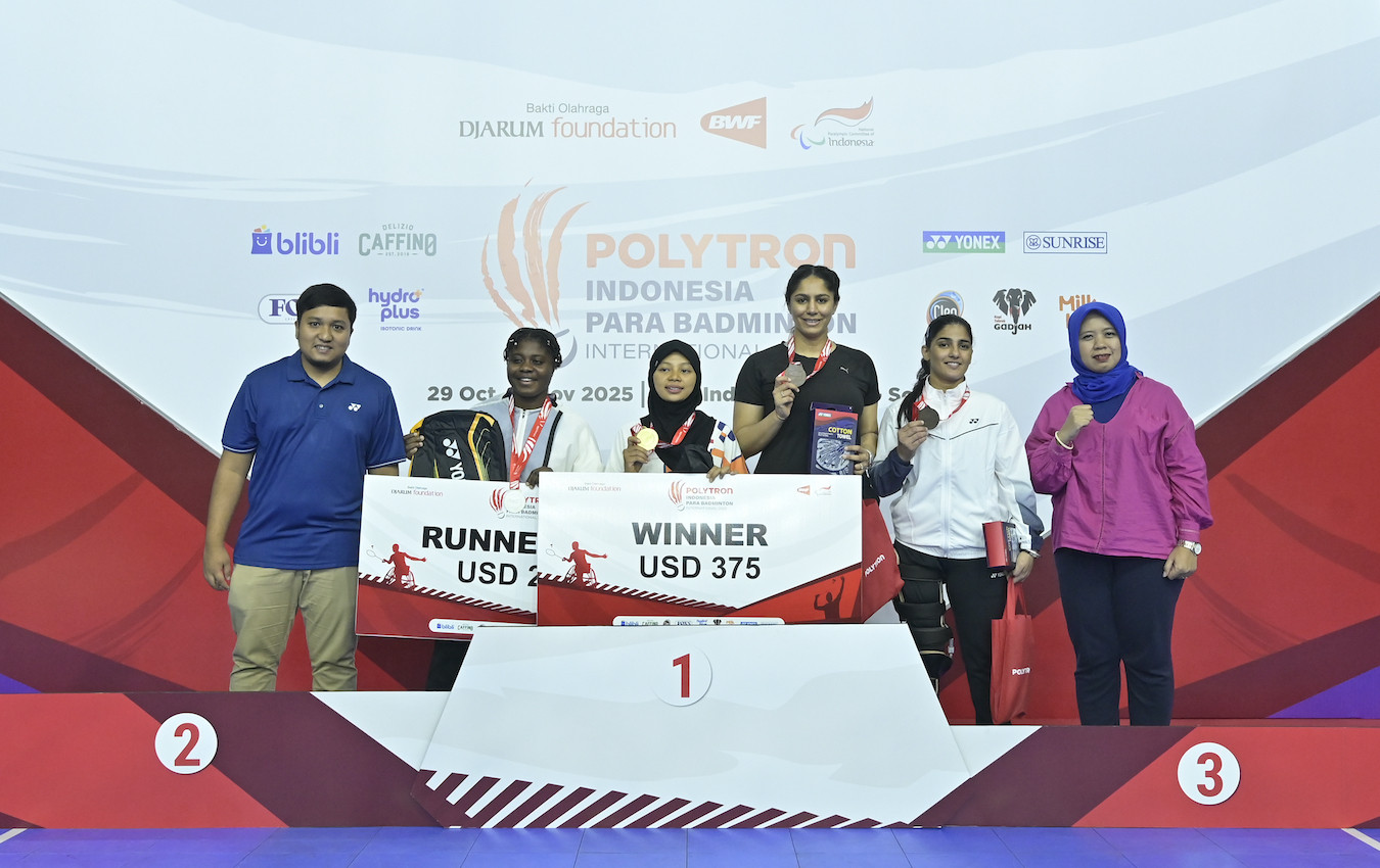 Indonesia Juara Umum Polytron Para Badminton International 2025 di Solo: Koleksi 6 Emas