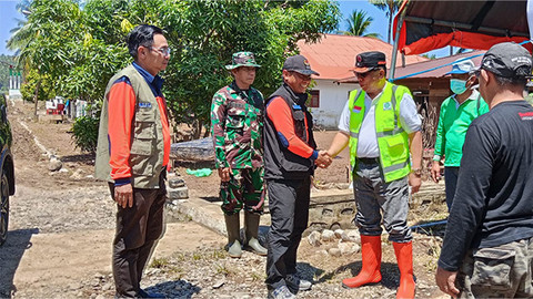 BNPB Tinjau Langsung Lokasi Banjir di Bolmong dan Rencanakan Pemulihan