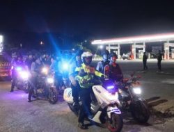 Polres Dumai Pimpin Patroli Gabungan RAGA & Satkamling, Ini Lokasi dan Imbauan 110