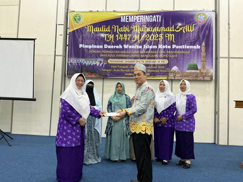 Peringatan Maulid Nabi 2025 oleh Wanita Islam Se-Kalbar, Gelar Sinergi untuk Akhlaqul Karimah