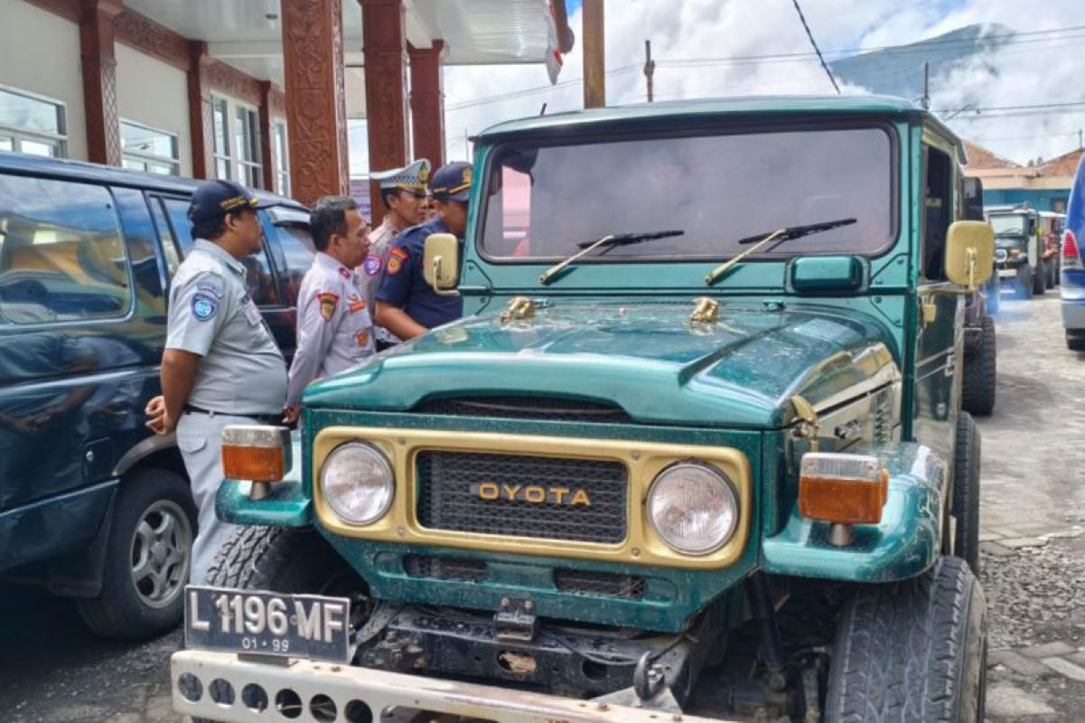 67 Jeep Wisata Bromo Dinyatakan Tidak Laik Jalan, Dishub Probolinggo Gelar Ramp Check
