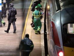 Insiden Penikaman Massal di Kereta Inggris: 10 Korban, Bukan Terorisme