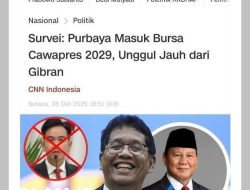 Elektabilitas Purbaya Melejit, Gibran Terdesak: Analisis Peta Politik Pilpres 2029