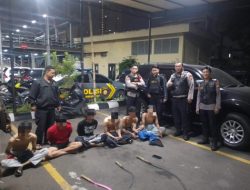 Polisi Gagalkan Tawuran di Kemayoran, 6 Remaja Diamankan dan 3 Celurit Disita