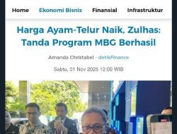 Zulhas Sebut Harga Ayam & Telur Naik Tanda Program MBG Berhasil, Warganet Geram